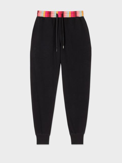 Paul Smith Lounge Sweatpants With 'Swirl Stripe' Trims