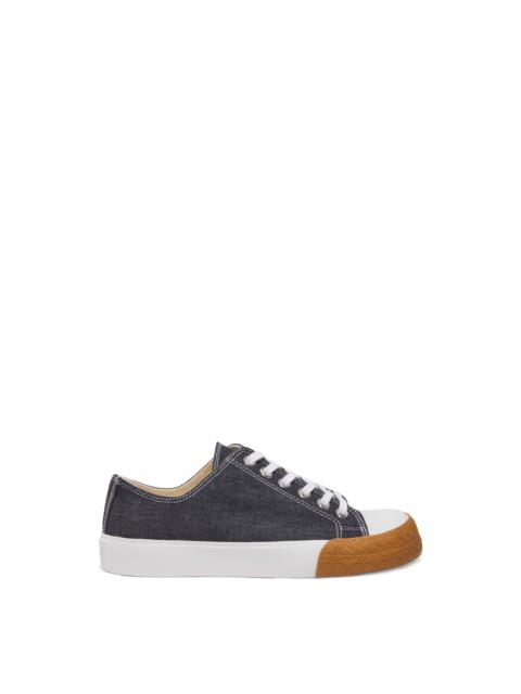 Bloc sneaker in denim