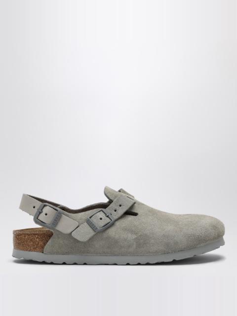 サンダル・ミュール Birkenstock Sand Coloured Suede Tokyo Slipper BIRKENSTOCK Sand coloured suede Tokyo slipper | REVERSIBLE