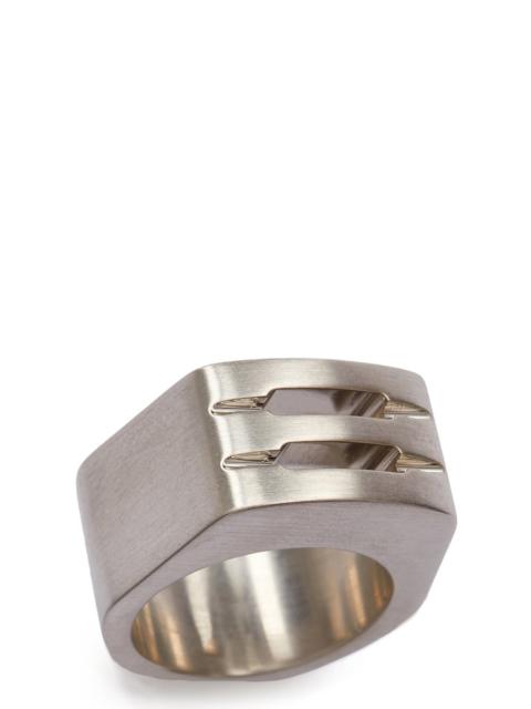 Rick Owens chunky beveled ring