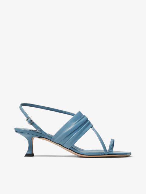 Beziers 50
Smoky Blue Nappa Leather Sandals