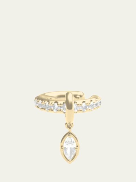 Spinelli Kilcollin 18K Circe Marquise Diamond Ring