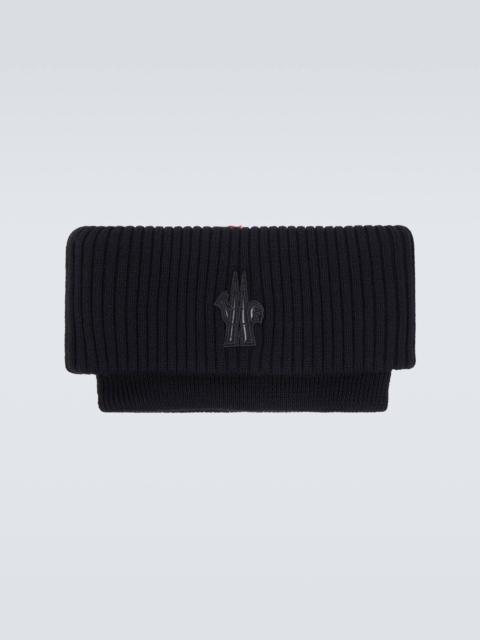 Moncler Grenoble Après Ski virgin wool snood