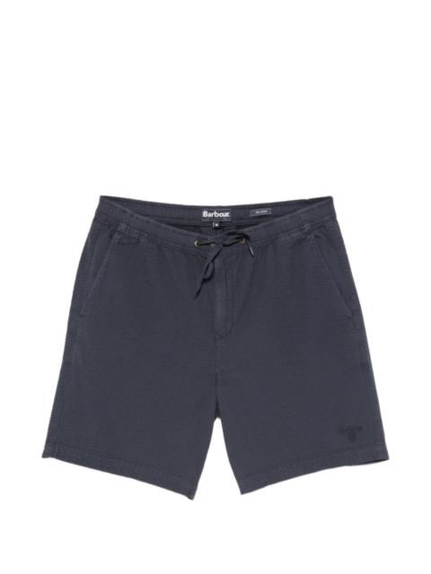 Barbour seersucker drawstring shorts
