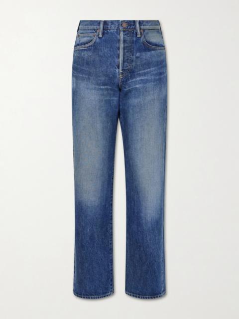 visvim Social Sculpture 01 Straight-Leg Distressed Jeans