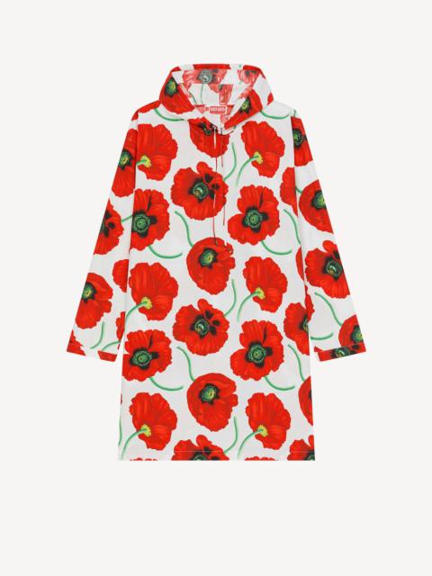 KENZO 'KENZO Poppy' hooded sweatshirt dress