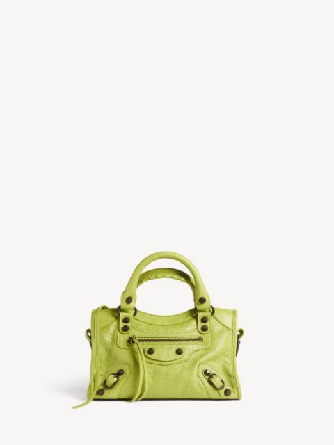 BALENCIAGA Women's Le City Bag Mini in Pistache
