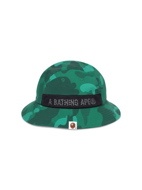 A BATHING APE® BAPE Color Camo Panel Hat 'Green'