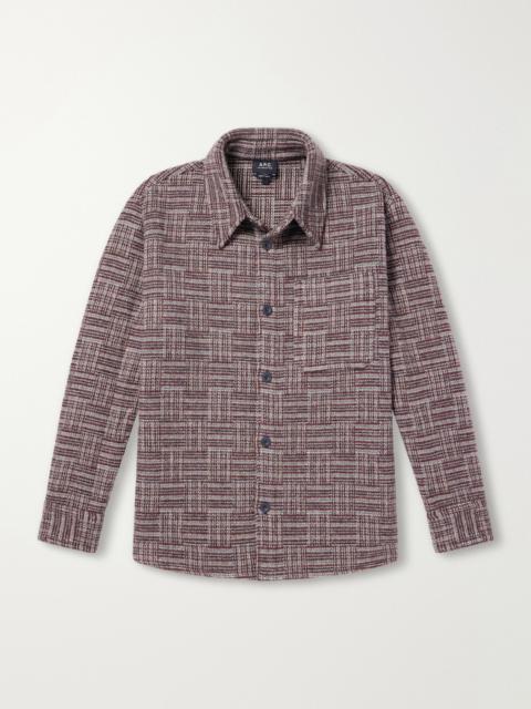 A.P.C. Baptiste Merino Wool Overshirt