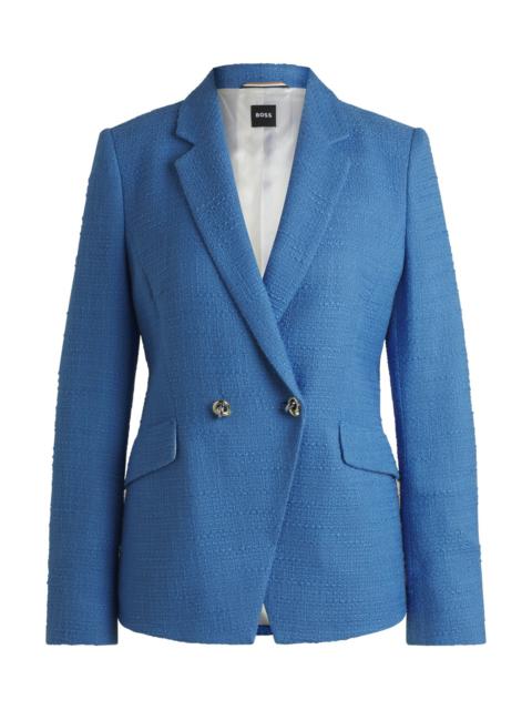 BOSS SLIM-FIT BLAZER IN TWEED