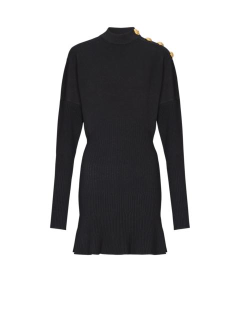 Balmain Short flared knit dress