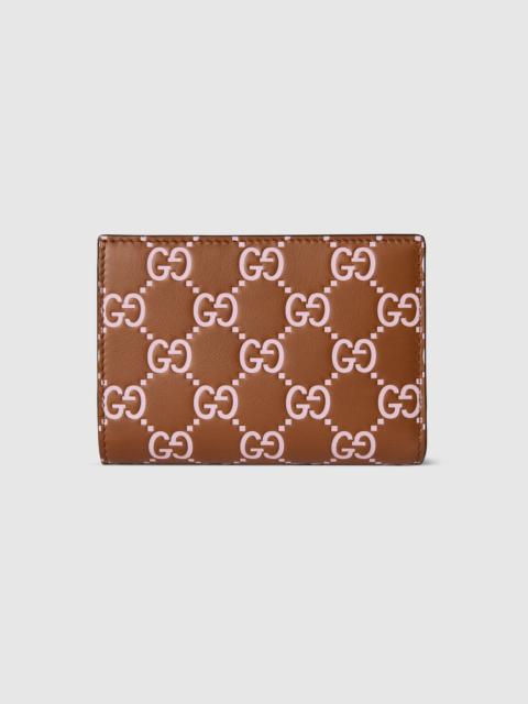 GUCCI GG Emblem small wallet