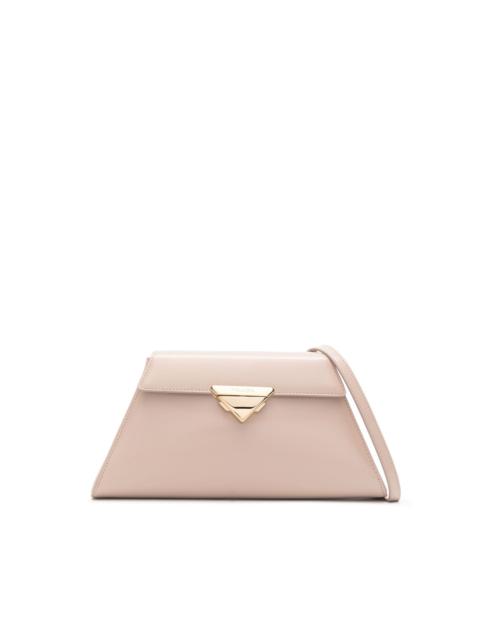 Prada triangle-logo leather shoulder bag