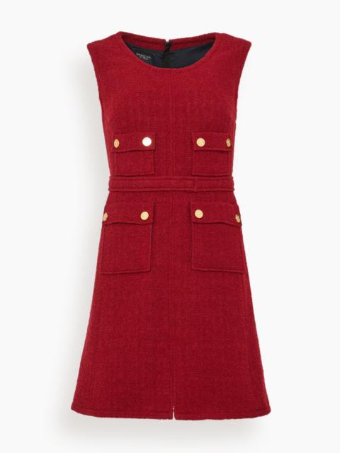 GIAMBATTISTA VALLI Dress in Titan Red