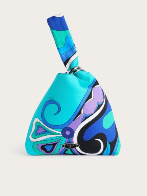 PUCCI ORCHIDEE PRINT EMILIO SILK BAG