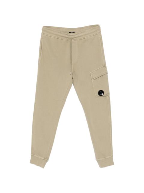 C.P. Company cargo-pocket logo-patch track pants