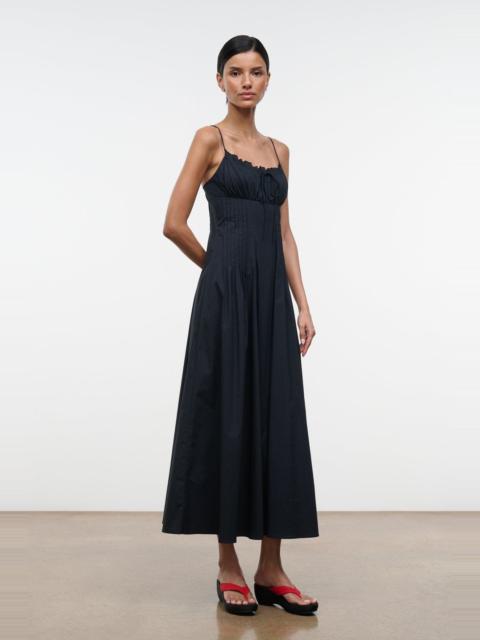 STAUD STAUD MARGI DRESS BLACK