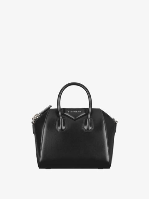 Givenchy MINI ANTIGONA BAG IN BOX LEATHER