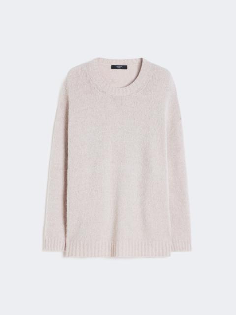 WEEKEND Max Mara Oversized alpaca and cotton sweater - SAND