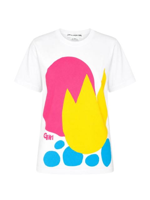 Comme des Garçons GIRL graphic-print T-shirt
