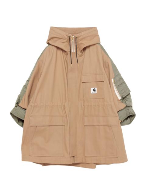 sacai Carhartt WIP Duck x Nylon Twill Coat | REVERSIBLE