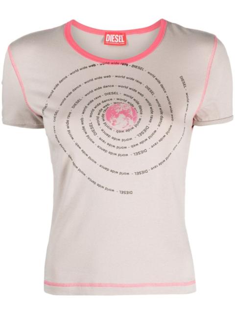 Diesel T-Uncutie stretch-cotton T-shirt