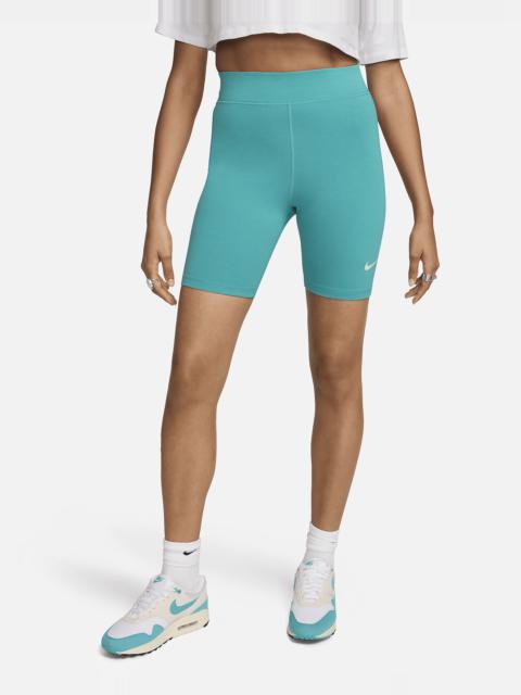 Women's Nike Sportswear Classic High-Waisted 8" Biker Shorts