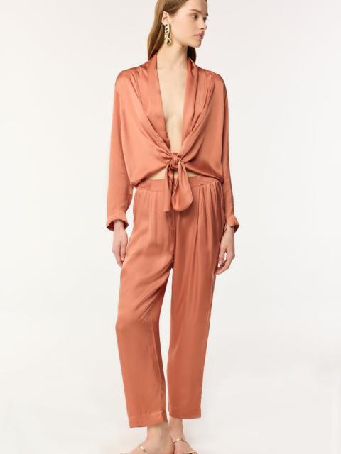 Poupette St Barth Pant Celie - Dusty Pink