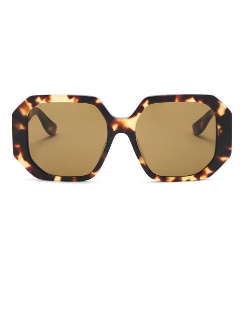 Valentino Vain Bold Geomectrical Sunglasses