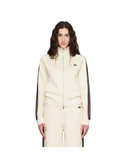 WALES BONNER Off-White Tide Track Jacket