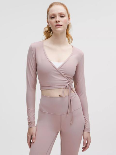 lululemon Nulu Long-Sleeve Cropped Wrap