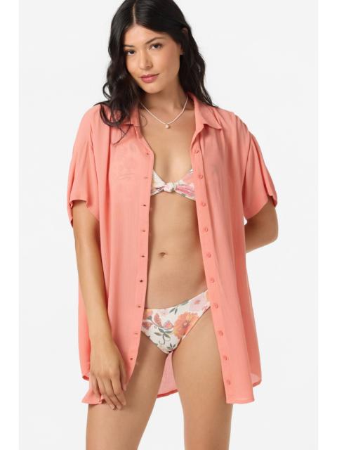 O'Neill Saltwater Solids Carlee Cover-Up