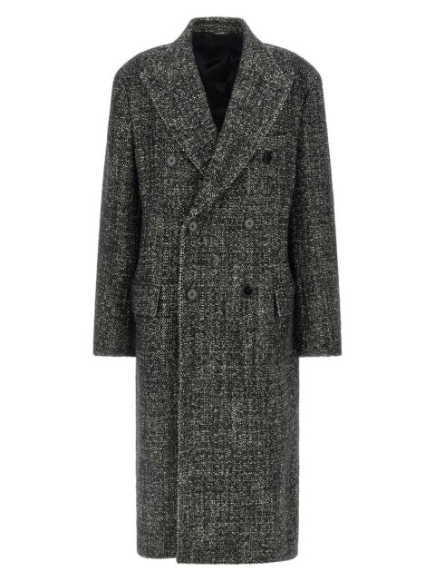 Dolce & Gabbana Bouclé wool coat