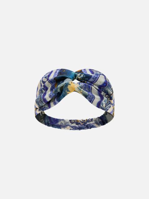 CAMILLA WOVEN TWIST HEADBAND