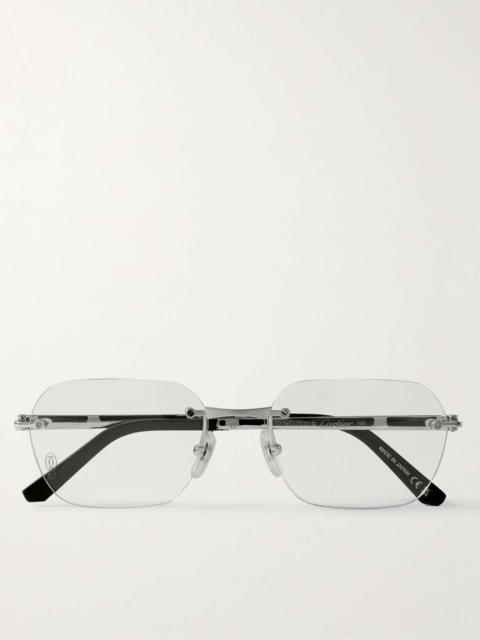 Cartier Frameless Titanium Optical Glasses