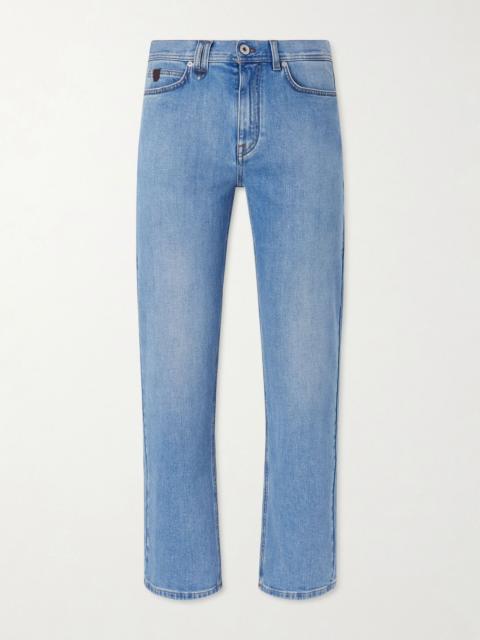 Brioni Merano Straight-Leg Jeans Blue