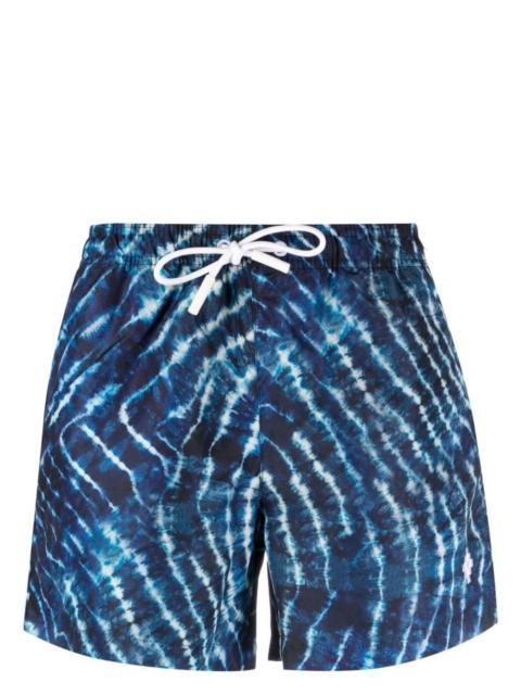 Marcelo Burlon County Of Milan AOP Sound Waves swim shorts