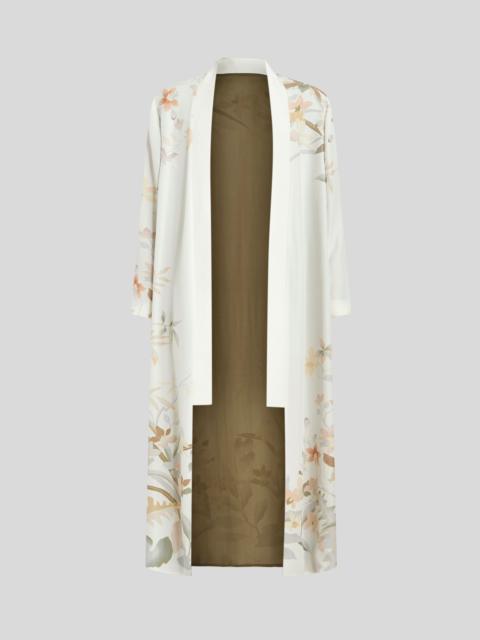 Etro KIMONO-STYLE COAT WITH SHAWL LAPEL