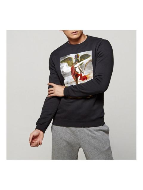 Nike Men's Nike Retro Pattern Round Neck Black AQ7140-010