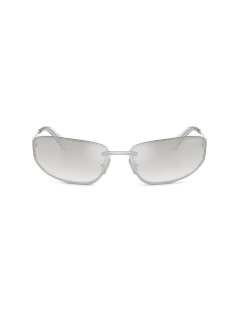 Miu Miu wraparound-frame sunglasses