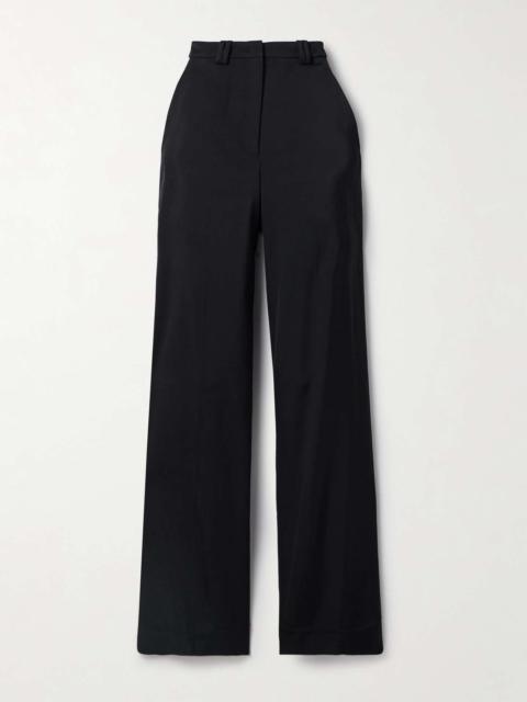 Another Tomorrow + NET SUSTAIN crepe straight-leg pants