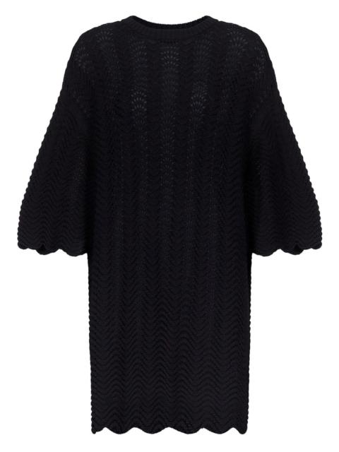 Loulou de Saison Wafa drop-shoulder midi dress