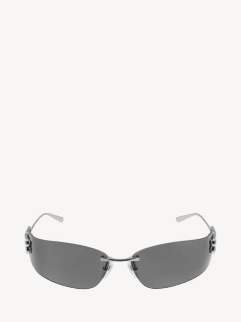 Women's Gossip D-frame Sunglasses in Silver