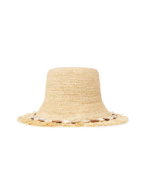 Alanui Chasing The Shadows Raffia Hat
