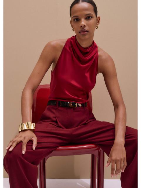 ME+EM Evening Halterneck Top