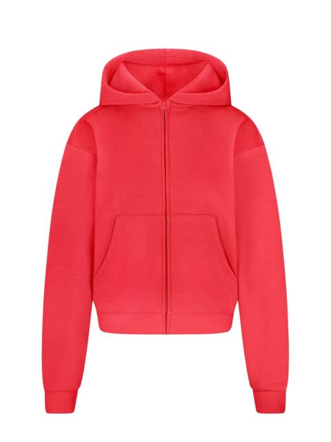 SKIMS Cotton Fleece Classic Zip Up Hoodie
