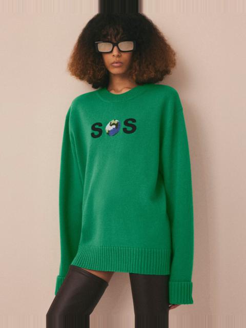 Stella McCartney SOS Embroidered Knit Jumper