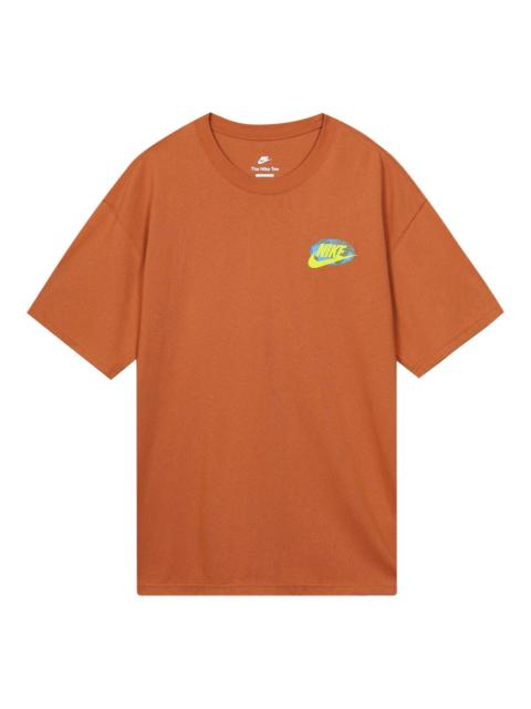 Nike Sportswear Earth T-Shirts 'Brown' FB9812-246