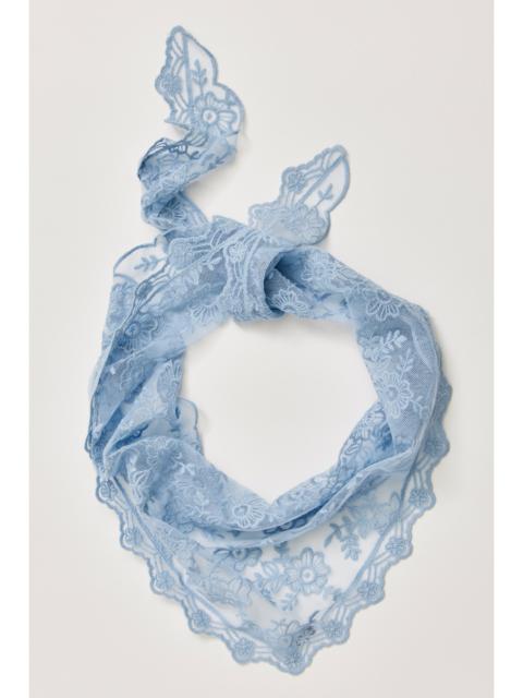 FREE PEOPLE Forever Lace Triangle Scarf