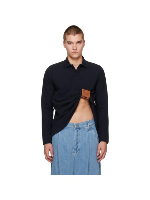 Jean Paul Gaultier Navy 'The Label' Polo